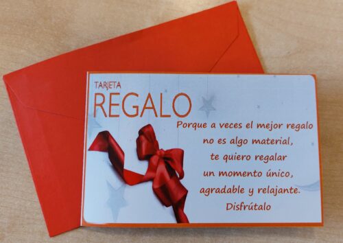 tarjeta regalo